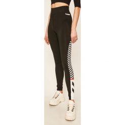 Hummel - Legginsy. Czarne spodnie damskie Hummel, s, z elastanu. Za 219,90 zł.
