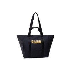 PUMA WMNS Core Base Large Shopper 7694701 Czarny. Czarne torby damskie na zakupy Puma, bez wzorów, z materiału, bez dodatków. Za 99,99 zł.