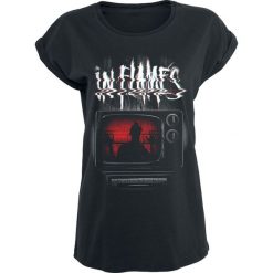 Bluzki damskie: In Flames Kill Your TV Koszulka damska czarny