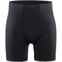 Craft Active Extreme 2.0 Black L. Czarne bokserki męskie marki Craft, z materiału. W wyprzedaży za 109,00 zł.