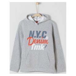 S.Oliver Bluza Chłopięca M Szara. Szare bluzy chłopięce rozpinane marki S.Oliver, z napisami. Za 99,00 zł.