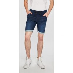 Tom Tailor Denim - Szorty. Niebieskie spodenki i szorty męskie TOM TAILOR DENIM, s, bez wzorów, z elastanu, casualowe. W wyprzedaży za 139,90 zł.