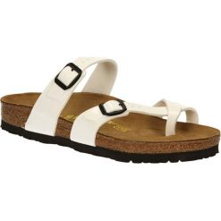 Klapki birkenstock 071221. Klapki damskie Birkenstock, bez wzorów, bez obcasa. Za 329,99 zł.