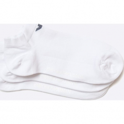Emporio Armani Underwear - Skarpety (3-pack). Szare skarpetki męskie Emporio Armani, z bawełny. W wyprzedaży za 59,90 zł.