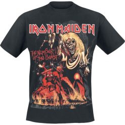 T-shirty męskie: Iron Maiden Number Of The Beast Graphic T-Shirt czarny