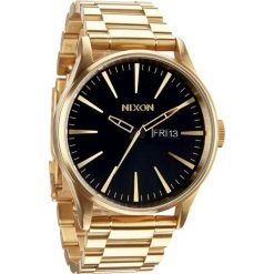 Biżuteria i zegarki męskie: Zegarek męski All Gold Black Nixon Sentry SS A3561510