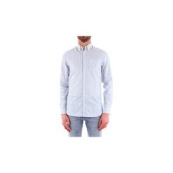 Koszule z długim rękawem Fred Perry M5556. Niebieskie koszule męskie Fred Perry, xl, bez wzorów, bez kołnierzyka, z długim rękawem. Za 541,94 zł.
