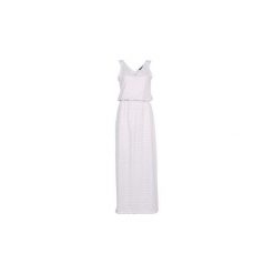 Sukienki długie Vero Moda VMREBECCA. Białe sukienki damskie Vero Moda, s, bez wzorów, bez kołnierzyka, bez rękawów, długie. Za 62,30 zł.