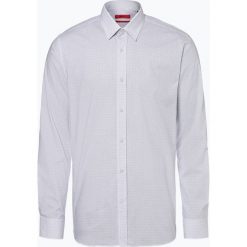 HUGO - Koszula męska, czarny. Czarne koszule męskie HUGO, m, z napisami, bez kołnierzyka, bez rękawów. Za 399,95 zł.