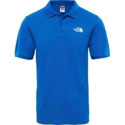 Koszulka The North Face Polo Piquet T0CG71WXN - niebieski. Niebieskie koszulki męskie The North Face, s, bez wzorów, polo, bez rękawów. Za 126,99 zł.