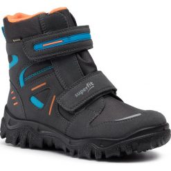 Śniegowce SUPERFIT - GORE-TEX 1-809080-2000 S Grau/Orange. Szare śniegowce chłopięce Superfit, bez zapięcia, gore-tex. Za 309,00 zł.