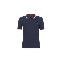 Koszulki polo z krótkim rękawem Guess ZACK SS POLO. Niebieskie koszulki męskie Guess, xl, z aplikacjami, z krótkim rękawem. Za 199,00 zł.