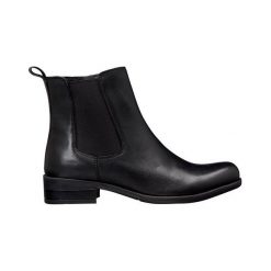 Cellbes Botki Bianca czarny female czarny 42. Czarne botki damskie Cellbes, ze skóry, bez obcasa, na zamek. Za 329,00 zł.