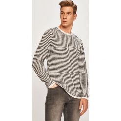 Only & Sons - Sweter. Niebieskie swetry męskie Only & Sons, xl, bez wzorów, z bawełny, z okrągłym kołnierzem, bez kaptura. W wyprzedaży za 79,90 zł.