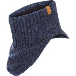 Szalik męski zimowy komin z polarem Brodrene K1 granatowy - Granatowy. Niebieskie chusty męskie Brødrene, bez wzorów, z dzianiny. Za 34,99 zł.