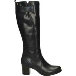 Buty zimowe damskie: Kozaki ocieplane - Z830 P-P BLU