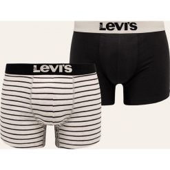 Levi's - Bokserki (2 pack). Białe bokserki męskie Levi's®, bez wzorów, z elastanu. W wyprzedaży za 79,90 zł.
