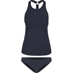 Tankini (2 części) bonprix czarny. Czarne stroje kąpielowe damskie bonprix, bez wzorów. Za 89,99 zł.