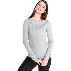 Tommy Hilfiger Varinka Sweter Szary. Szare bluzy damskie xs, z bawełny. Za 498,95 zł.