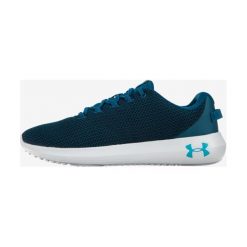 Under Armour Ripple Tenisówki Niebieski. Niebieskie trampki męskie Under Armour, bez wzorów, z materiału, bez zapięcia. Za 343,95 zł.