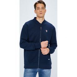 Tommy Jeans - Bluza. Niebieskie bluzy męskie Tommy Jeans, xl, z nadrukiem, z bawełny, z okrągłym kołnierzem, bez rękawów, bez kaptura. W wyprzedaży za 299,90 zł.