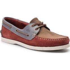 Mokasyny TBS - Phenis H8A59 Rouille/Tan. Czerwone mokasyny męskie TBS, ze skóry, klasyczne. Za 389,00 zł.