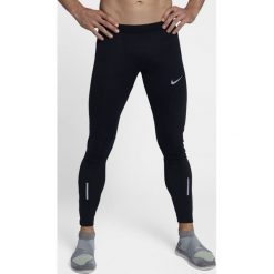 Legginsy Nike Shield Tech Tight M Czarne. Czarne spodnie męskie Nike, m, bez wzorów. Za 199,99 zł.