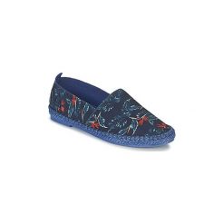Espadryle Eleven Paris ESPAPRINT. Niebieskie espadryle damskie marki Eleven Paris, bez wzorów, bez obcasa. Za 175,20 zł.