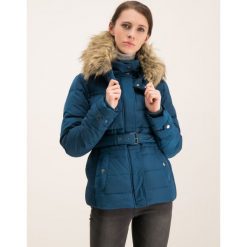 Kurtka puchowa Pepe Jeans Carrie PL401690. Niebieskie kurtki damskie Pepe Jeans, xl, bez wzorów, z poliesteru, bez kaptura. W wyprzedaży za 459,00 zł.
