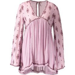 Tuniki damskie: Free People DIAMOND EMBROIDERED Tunika plum