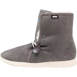 Native LUNA Śniegowce dublin grey/bone white. Szare buty zimowe damskie marki Native, z materiału. W wyprzedaży za 179,50 zł.