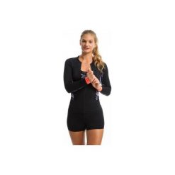 Bluza długi rękaw do aquafitness damska. Czarne bluzy damskie NABAIJI, z poliesteru, długie. Za 89,99 zł.