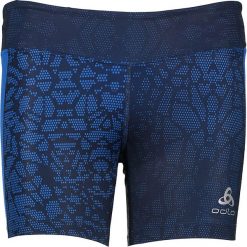 Szorty "Omnius" w kolorze niebieskim do biegania. Niebieskie spodenki sportowe damskie Odlo Women, m, bez wzorów, sportowe, do biegania. W wyprzedaży za 119,95 zł.