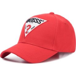 Czapka z daszkiem Guess O94Z05 WO04P. Białe czapki damskie Guess, z aplikacjami. Za 119,00 zł.
