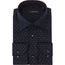 Koszula Ciemnogranatowa Paisley Arlette. Koszule męskie LANCERTO, m, z nadrukiem, z bawełny, eleganckie, bez kołnierzyka, bez rękawów. W wyprzedaży za 149,90 zł.
