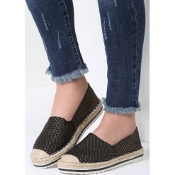 Espadryle damskie: Czarne Espadryle Supernova