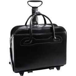 Torba MCKLEIN Willowbrook 17 cali Czarny. Czarne torby na laptopa Mcklein, bez wzorów, ze skóry, eleganckie. Za 1310,99 zł.