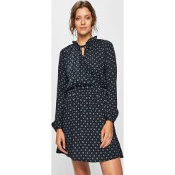 Only - Sukienka. Niebieskie sukienki damskie ONLY, na co dzień, s, bez wzorów, z poliesteru, casualowe, ze stójką, bez rękawów, rozkloszowane. Za 169,90 zł.