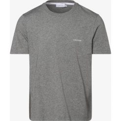 Calvin Klein - T-shirt męski, szary. Szare t-shirty męskie Calvin Klein, m, z nadrukiem, klasyczne, z klasycznym kołnierzykiem. Za 179,95 zł.