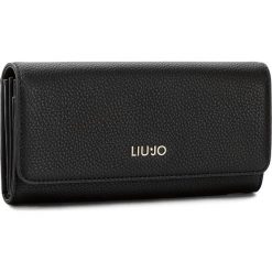 Portfele damskie: Duży Portfel Damski LIU JO – Xl Bifold Niagara N18166 E0037 Nero 22222