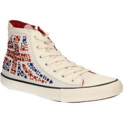 TRAMPKI PEPE JEANS PGS30064. Szare trampki i tenisówki damskie marki Pepe Jeans, bez wzorów, z jeansu, bez zapięcia. Za 129,99 zł.