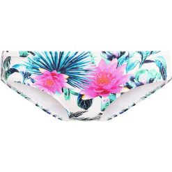 Stroje kąpielowe damskie: Rip Curl PALMS AWAY HIPSTER Dół od bikini green