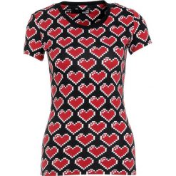 Odzież damska: Love Moschino Tshirt z nadrukiem black