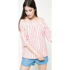 Vero Moda - Top Laura. Czerwone topy damskie marki Vero Moda, s, z bawełny. W wyprzedaży za 39,90 zł.