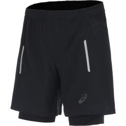 Spodenki i szorty męskie: spodenki do biegania męskie ASICS MENS FUJITRAIL 2 IN 1 SHORT / 121670-0904