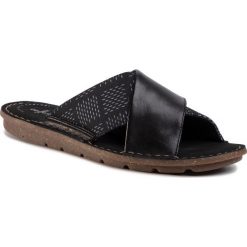 Klapki CLARKS - Blake Sydney 261399044 Black. Czarne klapki damskie Clarks, bez wzorów, ze skóry, bez obcasa. W wyprzedaży za 199,00 zł.