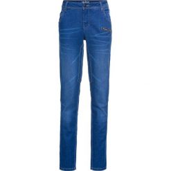 Miękkie dżinsy ze stretchem Boyfriend bonprix niebieski. Niebieskie jeansy damskie bonprix, z jeansu. Za 54,99 zł.