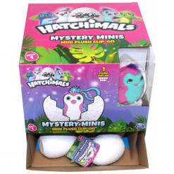 Kurtki dziewczęce: Hatchimals Pluszowy brelok w jajku 6 cm