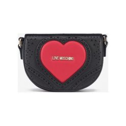 Love Moschino Cross body bag Czarny. Czarne torebki klasyczne damskie Love Moschino, w paski, z materiału, bez dodatków. Za 790,95 zł.