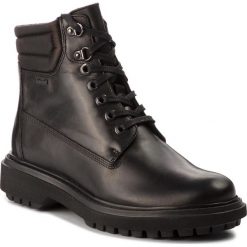 Trapery GEOX - A Asheely Np Abx D84AYC 00043 C9999 Black. Czarne trapery damskie Geox, ze skóry ekologicznej, bez obcasa, bez zapięcia. W wyprzedaży za 559,00 zł.